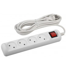 Удлинитель электрический Эра U-4s-5m-2x1 Б0044054