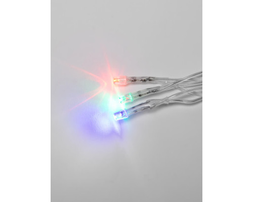 Дополнительное фото Светодиодная гирлянда (UL-00002270) Uniel бахрома 230V разноцветный ULD-B3010-200/DTA Multi IP20: Купить в Интернет магазин освещения GCSVET.RU