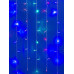 Дополнительное фото Светодиодная гирлянда (UL-00002270) Uniel бахрома 230V разноцветный ULD-B3010-200/DTA Multi IP20: Купить в Интернет магазин освещения GCSVET.RU