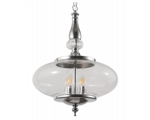 Дополнительное фото Светильник подвесной Crystal Lux Miel SP4 Chrome: Купить в Интернет магазин освещения GCSVET.RU