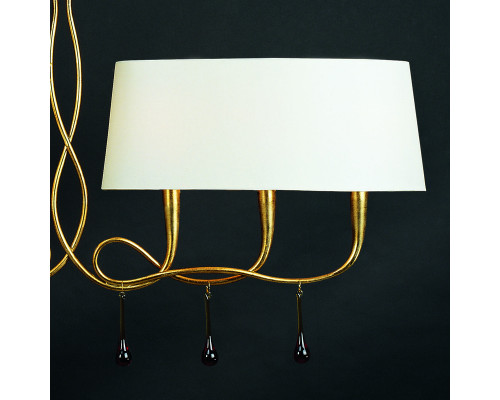 Дополнительное фото Светильник подвесной Mantra Paola Painted Gold 3541: Купить в Интернет магазин освещения GCSVET.RU