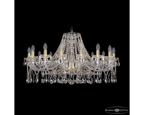 Основное фото Люстра подвесная Bohemia Ivele Crystal 1413/16/360 G: Купить в Интернет магазин освещения GCSVET.RU