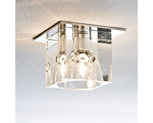 Дополнительное фото Светильник встраиваемый Paulmann Quality Glassy Cube 92018: Купить в Интернет магазин освещения GCSVET.RU