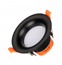 Светильник встраиваемый Arlight MS-BLIZZARD-BUILT-R102-8W Warm3000 (BK, 100 deg, 230V) 036607