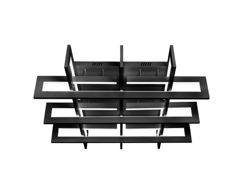 Дополнительное фото Светильник потолочный LED iLedex Stalker 9082-800*800-X 192W BK: Купить в Интернет магазин освещения GCSVET.RU