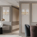 Дополнительное фото Настенный светильник Arte Milano Florentia-2097 302097/2W Wh/Gd: Купить в Интернет магазин освещения GCSVET.RU