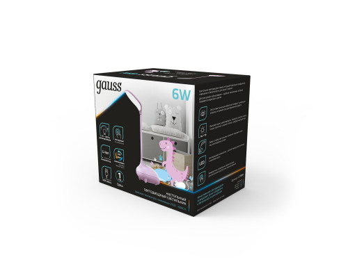 Дополнительное фото Лампа настольная Gauss Qplus GT7014: Купить в Интернет магазин освещения GCSVET.RU