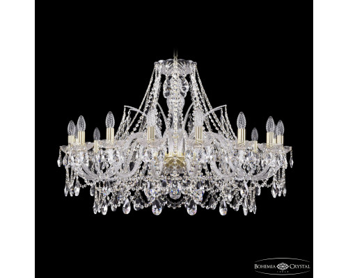 Основное фото Люстра подвесная Bohemia Ivele Crystal 1411/16/360 G: Купить в Интернет магазин освещения GCSVET.RU