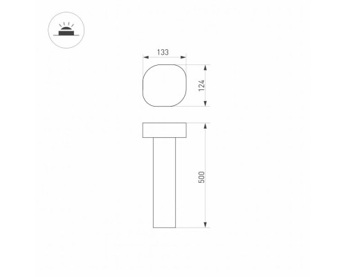 Дополнительное фото Садовый светильник Arlight Lgd-swamp-boll 029968: Купить в Интернет магазин освещения GCSVET.RU