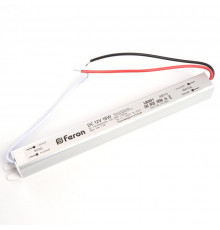 Блок питания для светодиодной ленты Feron LB001 18Вт 12В IP20 48010