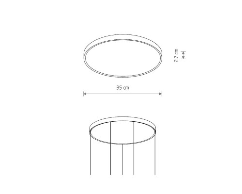 Дополнительное фото База для светильника Nowodvorski Cameleon Canopy H 10274: Купить в Интернет магазин освещения GCSVET.RU