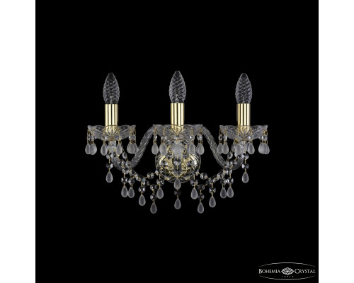 Основное фото Настенный светильник Bohemia Ivele Crystal 1410B/3/160 G V0300: Купить в Интернет магазин освещения GCSVET.RU