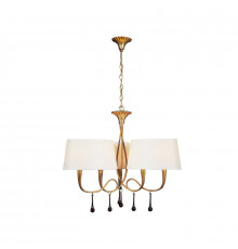 Люстра подвесная Mantra Paola Painted Gold 3540