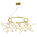 Основное фото Люстра подвесная Natali Kovaltseva GRACE 75128/8C GOLD SATIN: Купить в Интернет магазин освещения GCSVET.RU