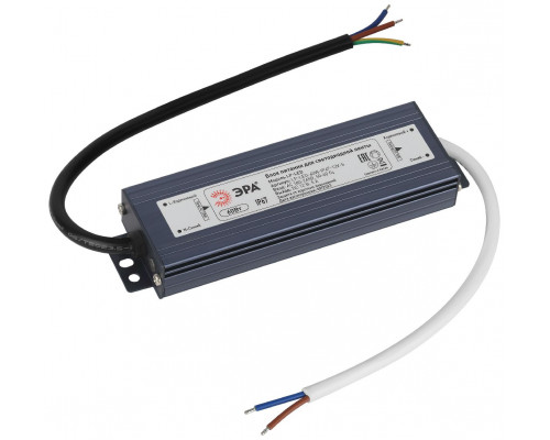Основное фото Блок питания Эра 60Вт DC12В 5A IP67 LP-LED-60W-IP67-12V-S Б0061136: Купить в Интернет магазин освещения GCSVET.RU
