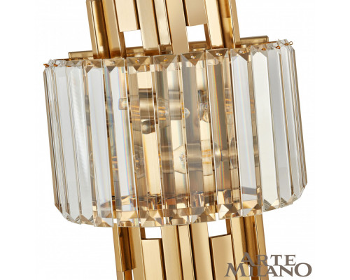 Дополнительное фото Светильник настенный Arte Milano 6752B.D250.H610.E14.2 G: Купить в Интернет магазин освещения GCSVET.RU