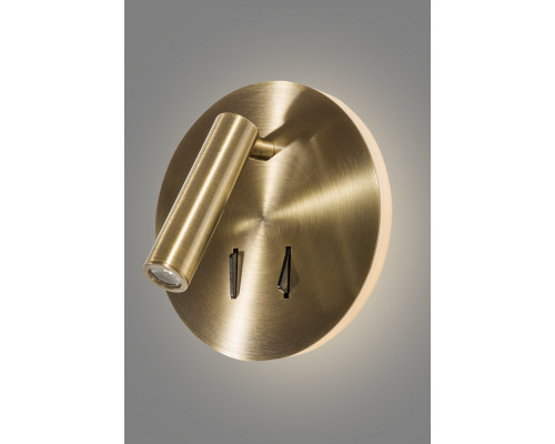 Дополнительное фото Светильник настенный Crystal Lux CLT 223 CLT 223W BZ: Купить в Интернет магазин освещения GCSVET.RU