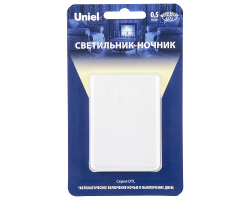 Дополнительное фото Светильник-ночник Uniel DTL-320 Прямоугольник/White/Sensor UL-00007221: Купить в Интернет магазин освещения GCSVET.RU