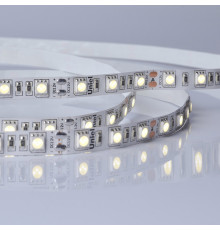 Лента светодиодная Uniel ULS-M25-5050-60LED/m-10mm-IP20-DC12V-14,4W/m-5M-4000K PROFI катушка в герметичной упаковке