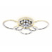 Дополнительное фото Люстра потолочная с пультом Ambrella Light Acrylica Original FA413: Купить в Интернет магазин освещения GCSVET.RU