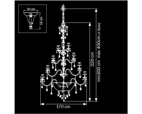 Дополнительное фото Люстра подвесная Osgona Nativo 715577: Купить в Интернет магазин освещения GCSVET.RU