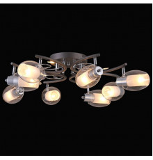 Люстра потолочная Natali Kovaltseva 75037-8C CHROME, GRAY