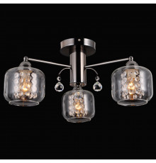 Люстра потолочная Natali Kovaltseva LAINA 75091/3C DARK CHROME