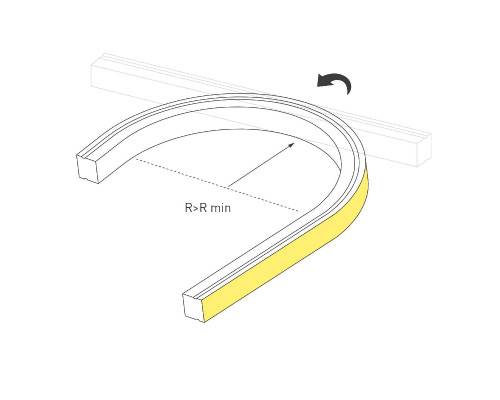 Дополнительное фото Грейзер Arlight THOR-TOP-B70-10x10mm 24V Warm3500 (15 W/m, IP67, 5m, wire x2) 045320: Купить в Интернет магазин освещения GCSVET.RU
