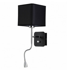 Настенный светильник Crystal Lux Paco AP2 Chrome/Black
