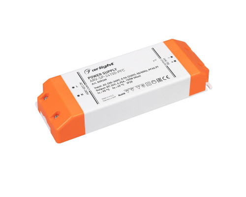 Основное фото Сетевой адаптер Arlight ARV-SP-24150-PFC (24V, 6.25A, 150W) 039239: Купить в Интернет магазин освещения GCSVET.RU
