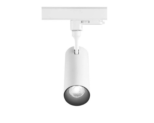 Основное фото Светильник трековый LED Ideal Lux Smile 30W Cri80 36 3000K White 189871: Купить в Интернет магазин освещения GCSVET.RU