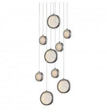 Светильник подвесной Delight Collection Bottega P98014M-9 polished nickel