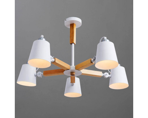 Дополнительное фото Люстра потолочная Arte Lamp A7141PL-5WH: Купить в Интернет магазин освещения GCSVET.RU