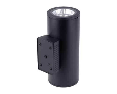 Дополнительное фото Светильник настенный для улицы Uniel ULU-S22D-2x22W/2700K IP65 BLACK UL-00010851: Купить в Интернет магазин освещения GCSVET.RU