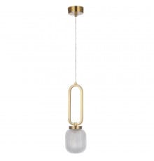 Светильник подвесной Crystal Lux CAROLINA SP1 V2 BRASS