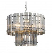 Люстра подвесная Delight Collection Ruby KG1112P-7 chrome/smoky