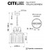 Дополнительное фото Светильник подвесной Citilux Инга CL335131: Купить в Интернет магазин освещения GCSVET.RU