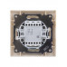 Дополнительное фото Выключатель двухклавишный на 2 направления Лама TDM Electric SQ1815-0307: Купить в Интернет магазин освещения GCSVET.RU