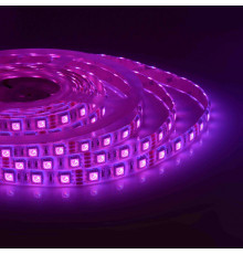Лента светодиодная Apeyron 12В СТ 14,4Вт/м smd5050 60д/м IP65 5м RGB 00-12