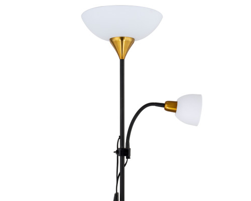 Дополнительное фото Напольный светильник Arte Lamp Duetto A9569PN-2BK: Купить в Интернет магазин освещения GCSVET.RU