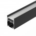 Дополнительное фото Алюминиевый профиль Arlight SL-LINE-4050-3L-2000 ANOD BLACK 044670: Купить в Интернет магазин освещения GCSVET.RU