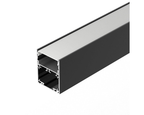 Основное фото Алюминиевый профиль Arlight SL-LINE-4050-3L-2000 ANOD BLACK 044670: Купить в Интернет магазин освещения GCSVET.RU
