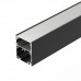 Основное фото Алюминиевый профиль Arlight SL-LINE-4050-3L-2000 ANOD BLACK 044670: Купить в Интернет магазин освещения GCSVET.RU