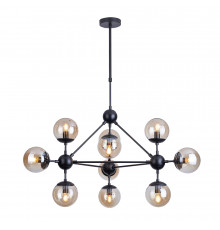 Люстра подвесная Arte Lamp Bolla A1664SP-10BK