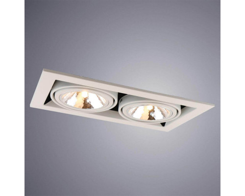Дополнительное фото Светильник встраиваемый Arte Lamp Cardani Semplice A5949PL-2WH: Купить в Интернет магазин освещения GCSVET.RU