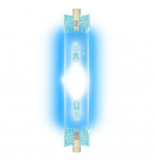 Лампочка тип галогенновая (04850) Uniel R7s 150W прозрачная MH-DE-150/BLUE/R7s