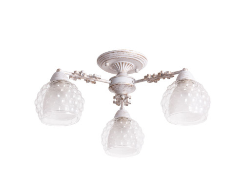 Основное фото Люстра потолочная Arte Lamp Malina A7695PL-3WG: Купить в Интернет магазин освещения GCSVET.RU