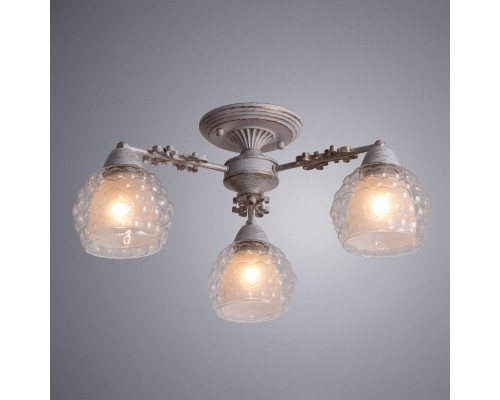 Дополнительное фото Люстра потолочная Arte Lamp Malina A7695PL-3WG: Купить в Интернет магазин освещения GCSVET.RU