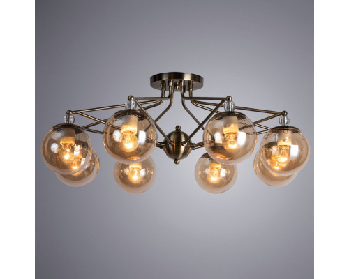 Дополнительное фото Люстра потолочная Arte Lamp Enigma A3133PL-8AB: Купить в Интернет магазин освещения GCSVET.RU