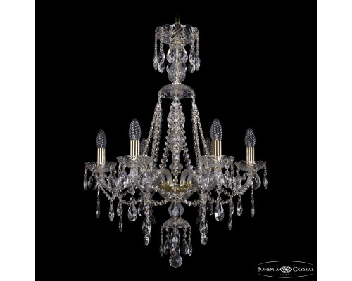 Основное фото Люстра подвесная Bohemia Ivele Crystal 1415/6/200/XL-77 G: Купить в Интернет магазин освещения GCSVET.RU